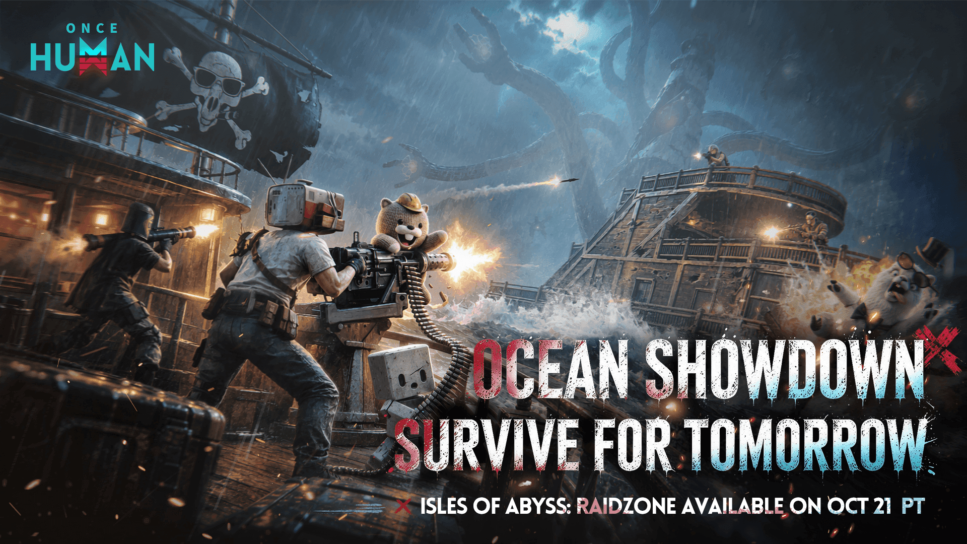 Once Human: Обновление Isles of Abyss добавило флот, дайвинг и крокодилов