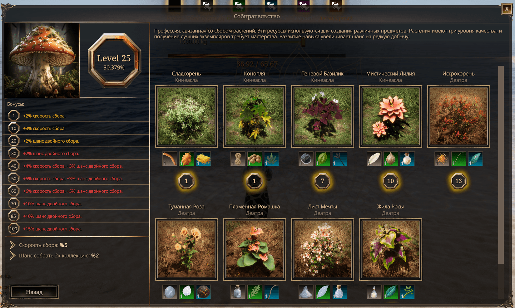 собирательство The Quinfall.png